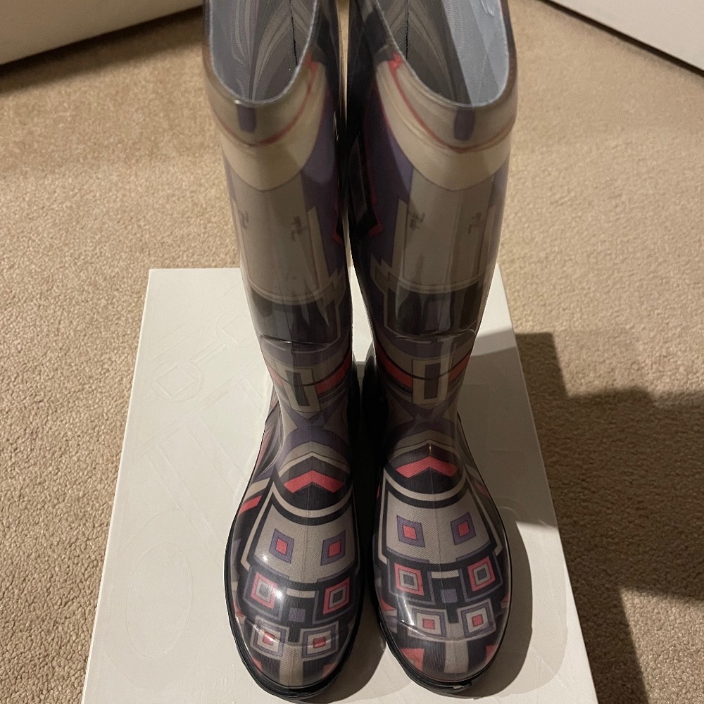 Emilio Pucci Rainboots
